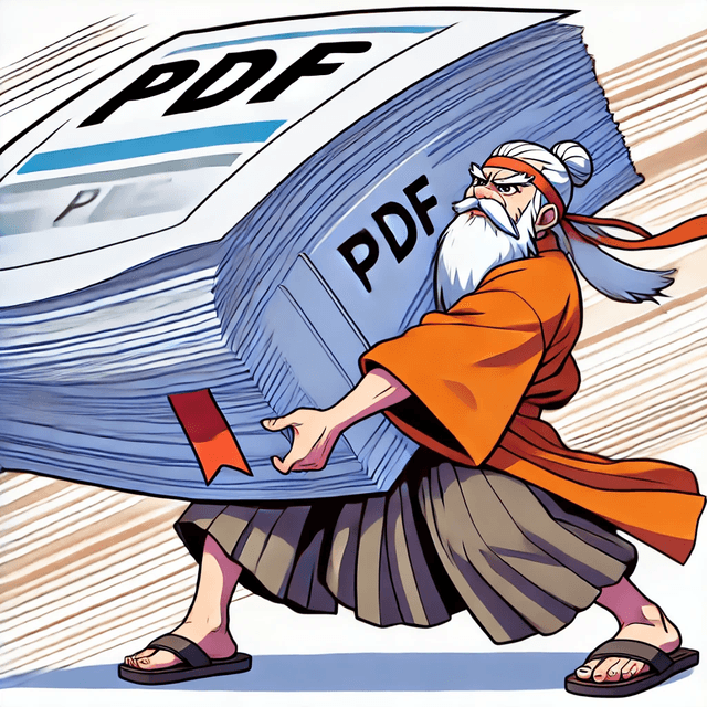 Illustration of uploading PDFs